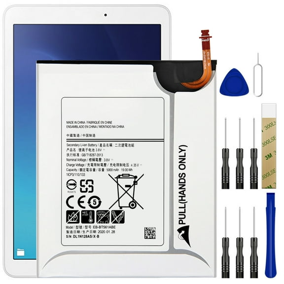 Replacement Battery EB-BT561ABE EB-BT561ABA For Samsung Galaxy Tab E SM-T560 SM-T560NZKUXAR Tool