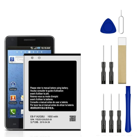 Replacement Battery EB-F1A2GBU For Samsung Galaxy S2 GT-I9100 Tool