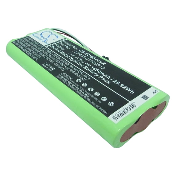 Replacement Battery for Ecovacs Deebot D523,Deebot D54,Deebot D540,Deebot D543,Deebot D550,Deebot D56,Deebot D560,Deebot D570,Deebot D58,Deebot D580,PN:LP43SC1800P12,1800mAh/14.4V