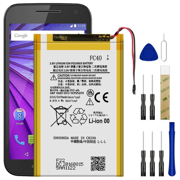 Replacement Battery FC40 SNN5965A For Motorola Moto G3 G(2015) 3rd Gen XT1541 TOOL