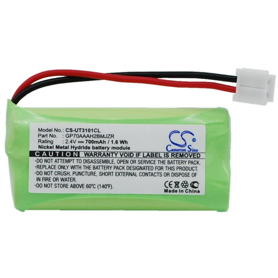 Replacement Battery For AT&T 2.4v 700mAh / 1.68Wh Cordless Phone Battery