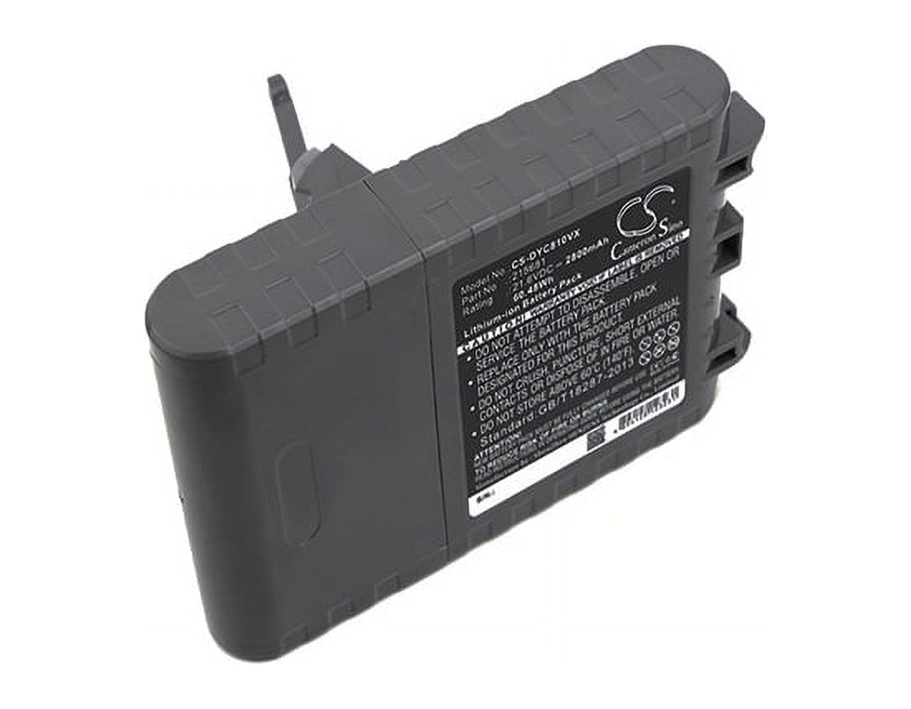 DC21.6V-8 Dyson V8 replacement battery Type E fitment — The Battery World  Shop