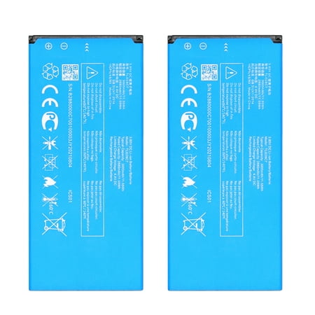 Replacement Battery For TRACFONE TCL A3 A509DL Replacement TLI028C7 TLI028C1 Battery 3000mAh Tool-2PCS