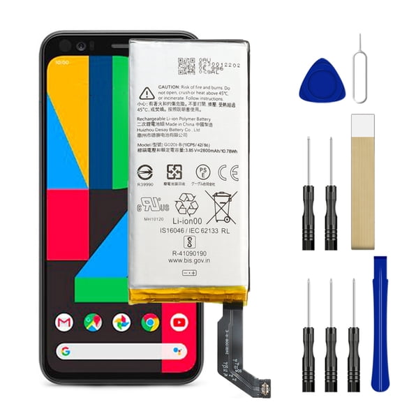 Replacement Battery G020I-B For HTC Pixel4 Pixel 4 5.7" Tool