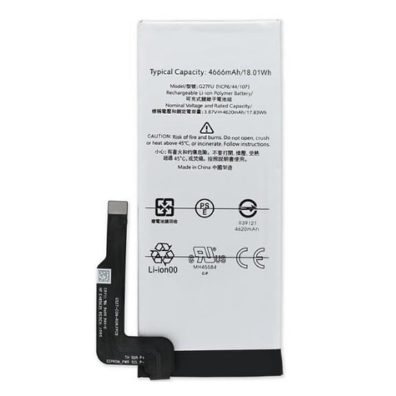 Replacement Battery G27FU 4680 mAh For Google Pixel 5a 5G