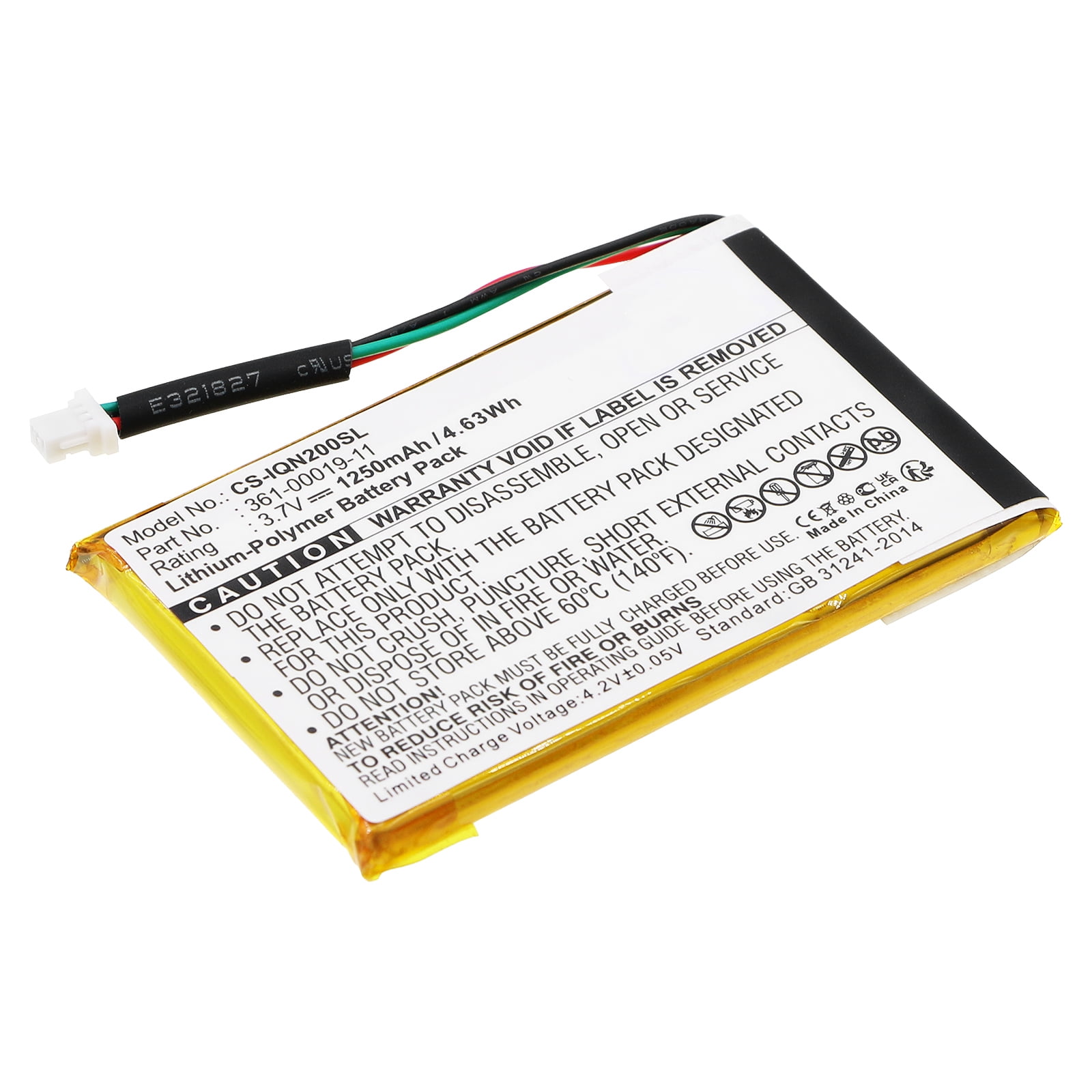Replacement Battery For Garmin Edge 605 705 Nuvi 200 200w 205 205t 205w 205wt 250 252w 255 255t 255w 255wt 260 260w 260wt 270 - 44