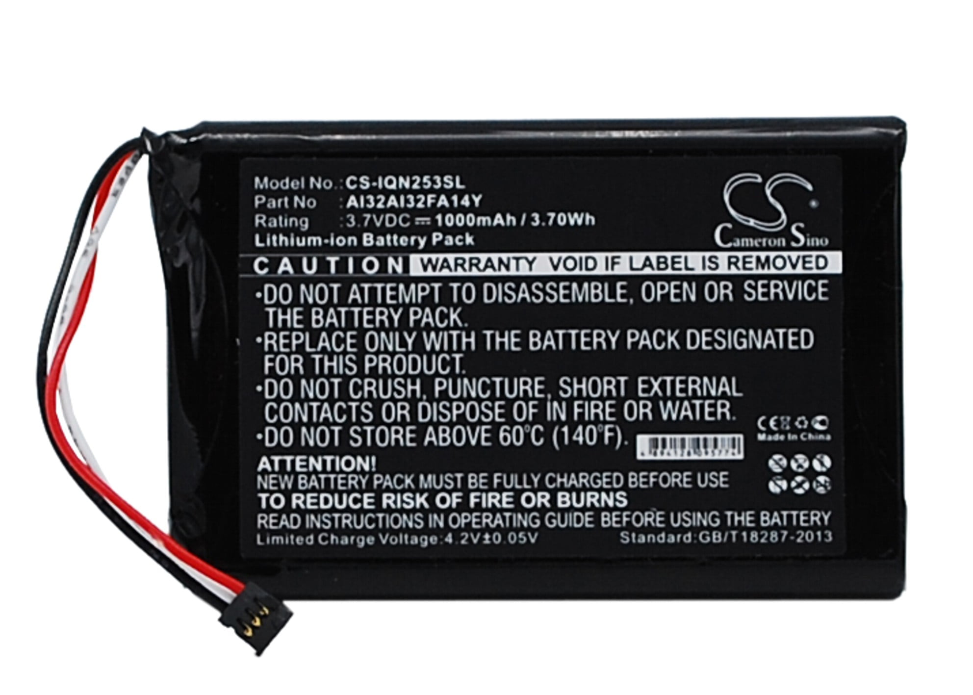 Replacement Battery for Garmin Nuvi 2589LMT,Nuvi 2589LMT 5inch,Nuvi