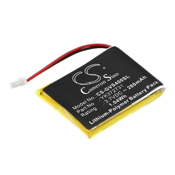 Replacement Battery for Golf Buddy DSC-GB750,DSC-GB900,Voice 2,Voice GPS Rangefinder,Voice Plus,VS4 GPS Rangefinder,VS4 Voice,PN:PL482730,YK372731,280mAh