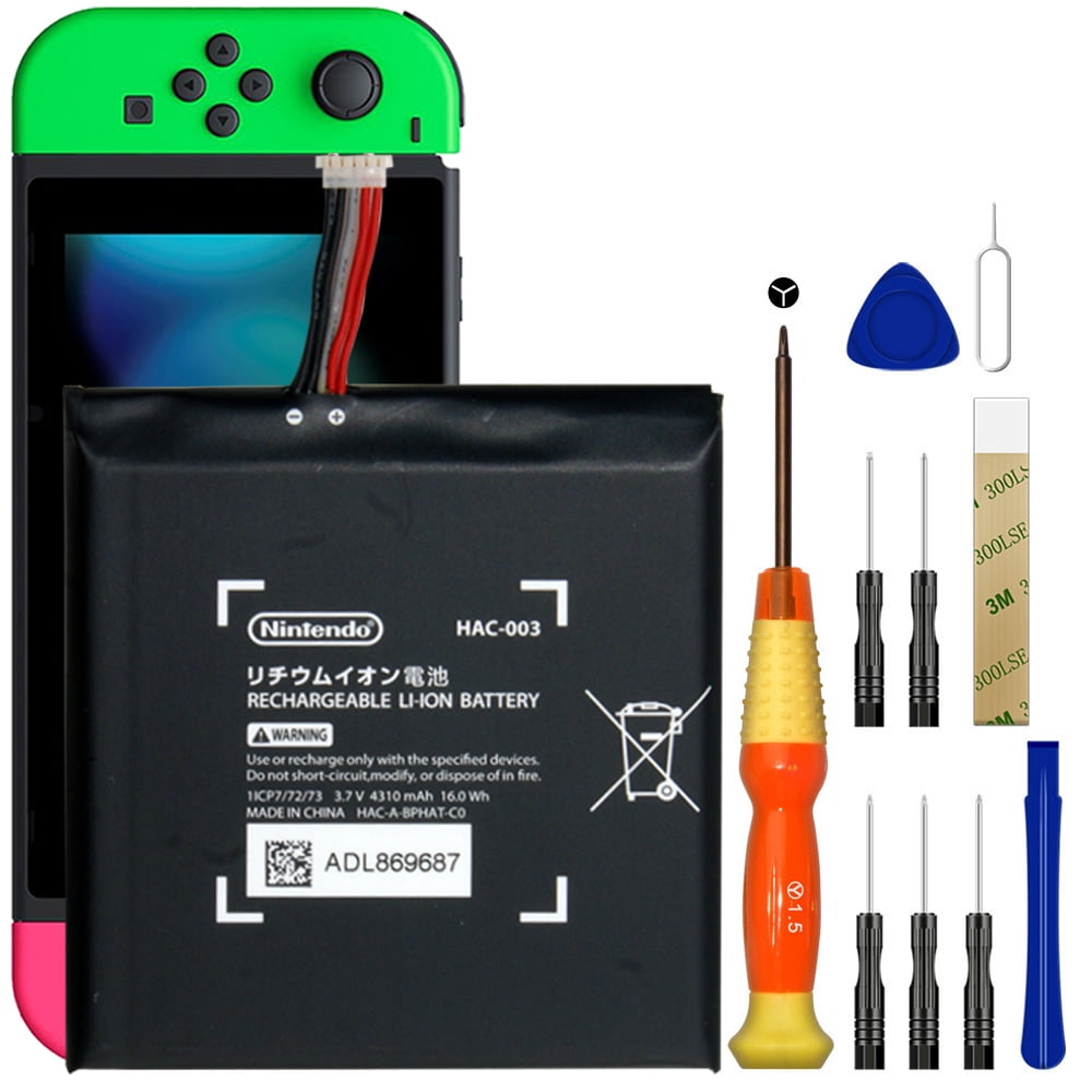 Nintendo Original Switch Console Battery HAC003 - Black for sale