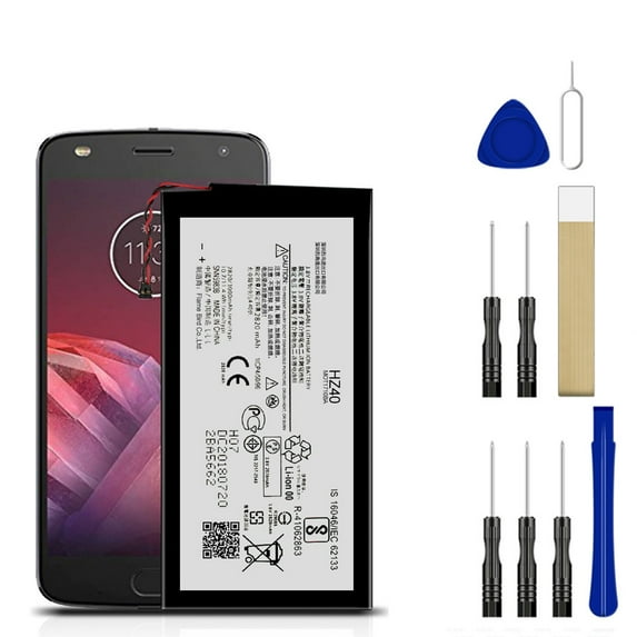 Replacement Battery HZ40 For Motorola Moto Z2 Play XT1710-01 Tool