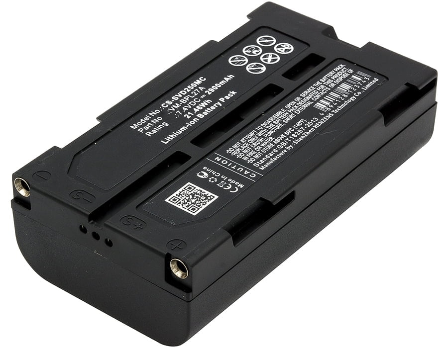 Kastar 3-Pack Battery And AC Wall Charger Replacement For VME368E