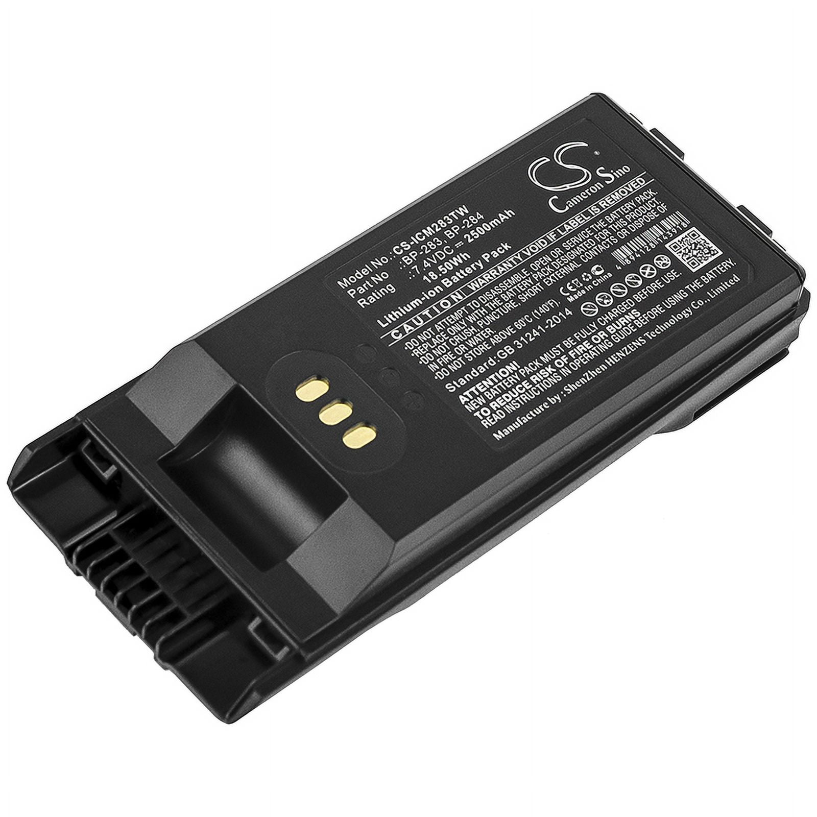 Replacement Battery for Icom IC-F3400 Series