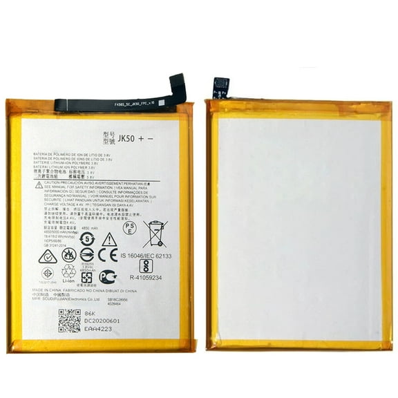 Replacement Battery JK50 Compatible For Moto G Power 2021 G7 Power XT1955 For Moto One Power XT1942 with Tools(2PCS)