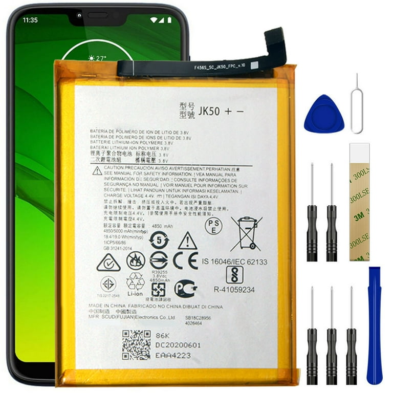 Replacement Battery JK50 For Motorola Moto G9 Play XT2083-1 Tool