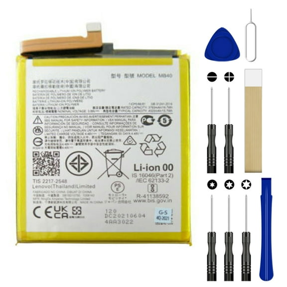 Replacement Battery MB40 For Motorola Moto Edge 20 2021 XT2143 XT2143-1 Tool