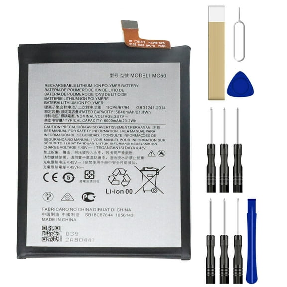 Replacement Battery MC50 For Motorola Moto G60 XT2135-2 Tool