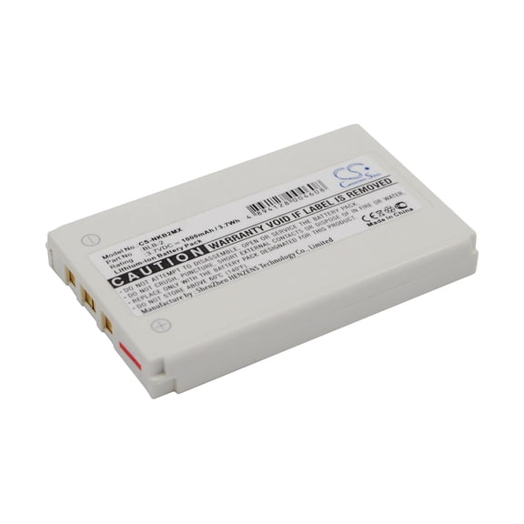 Replacement Battery for Nokia 3610,5210,6500,6510,6590,6590i,7150,7650,8210,8250,8270,8290,8310,8390,8850,8850G,8890,8910,8910i,BLB-2,1000mAh,Mobile Phone battery