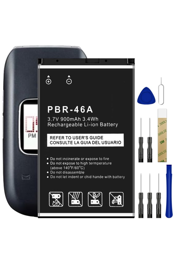 Replacement Battery PBR-46A PBR46A For AT&T Pantech Breeze 3 III P2030 Tool
