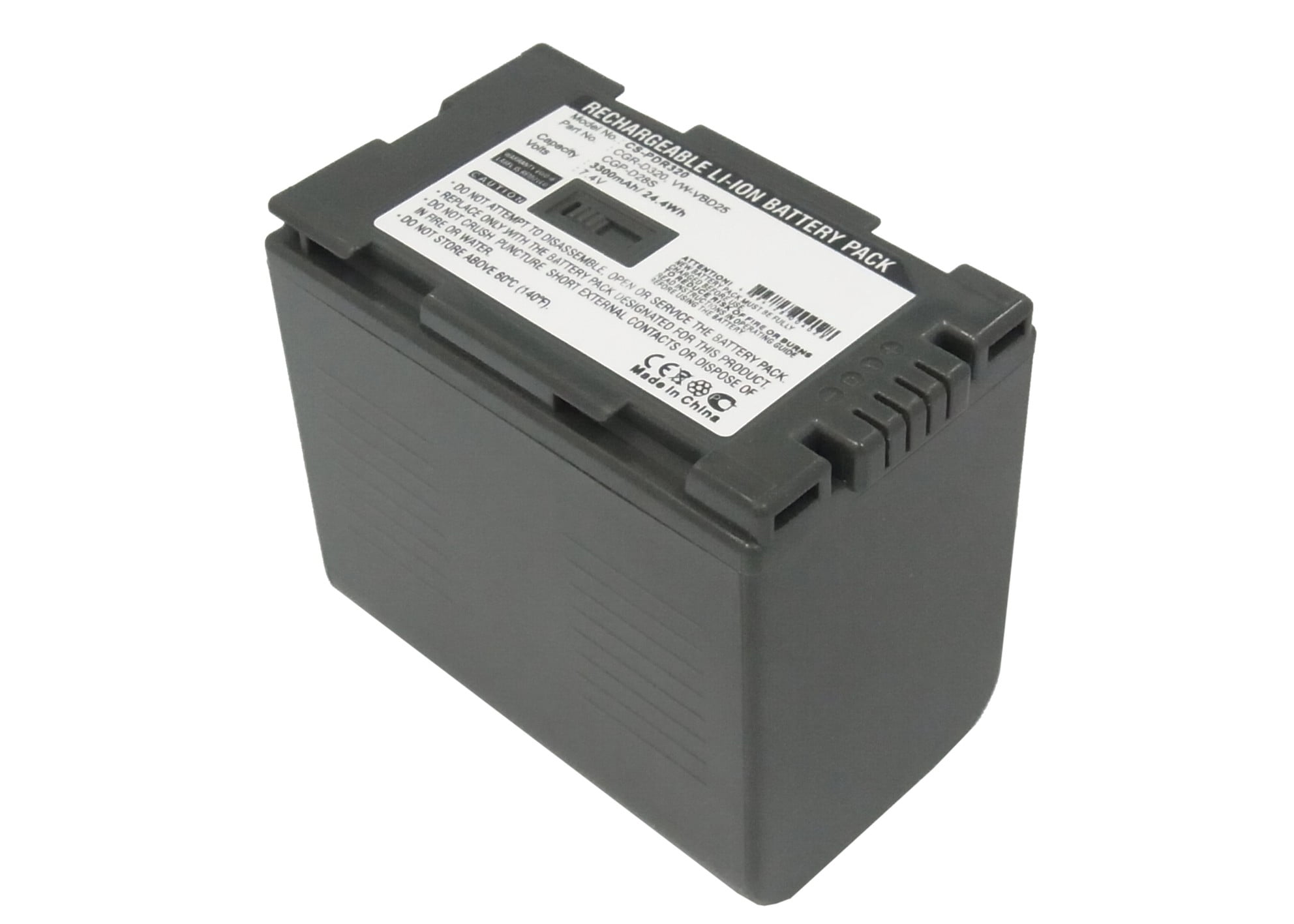 Dvc Battery Replacement Battery for Panasonic AG-DVC15,CGR-D28A/1B,CGR-D28SE/1B,CGR ...