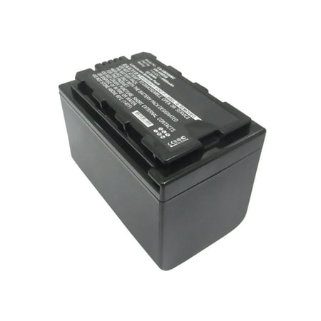 Replacement Battery for Panasonic AJ-PX270,AJ-PX298,AJ-PX298MC,HC-MDH2,HC-MDH2GK,HC-MDH2GK-K,HC-MDH2M,HDC-MDH2GK,VW-VBD29,VW-VBD58,VW-VBD58E-K,VW-VBD58PPK,7.4V/4400mAh