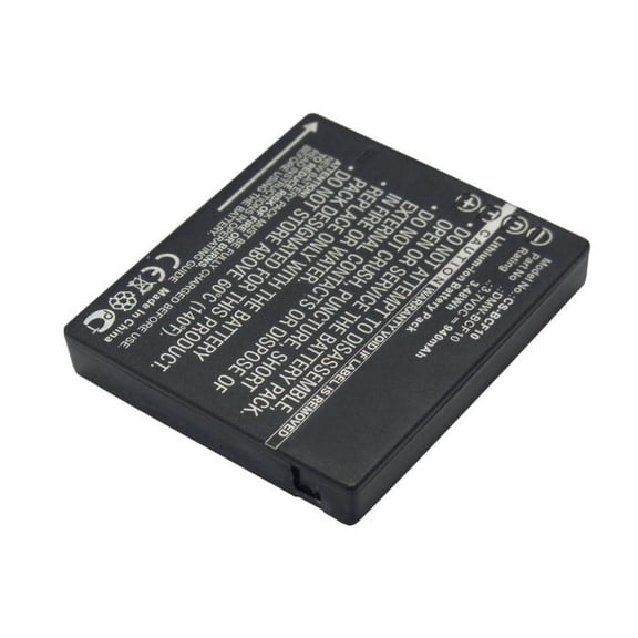 Replacement Battery for Panasonic Lumix DMC-FS25EG-S,Lumix DMC-FS25K,Lumix DMC-FS25N,Lumix DMC-FS25S,Lumix DMC-FS30,Lumix DMC-FS30A,Lumix DMC-FS30K,Lumix DMC-FS30R,940mAh