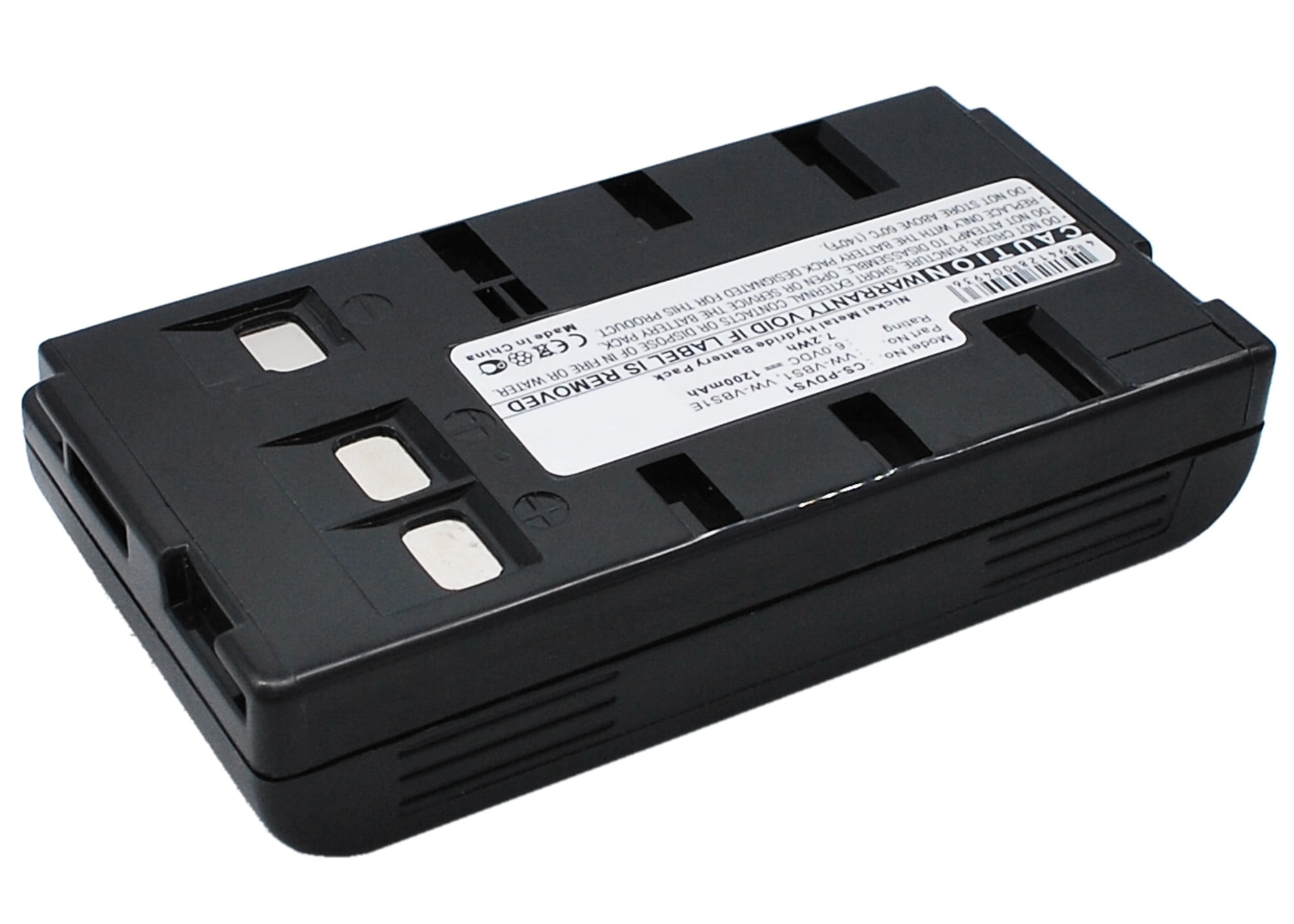 Kastar 2100mAh Ni-MH Battery For Panasonic PV-D326 PV-D406 PV-D506 Camcorders