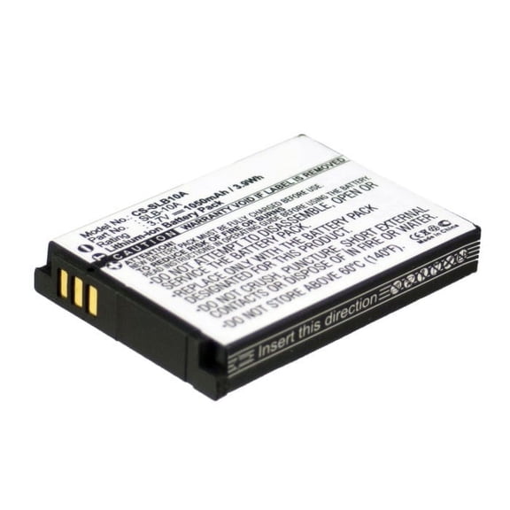 Replacement Battery for Samsung,PL55,PL57,PL60,PL65,PL70,SL102,SL202,SL420,SL502,SL620,SL720,SL820,TL9,WB150,WB150F,WB151,WB151F,WB152F,WB200F,SLB-10A,3.7V/1050mAh