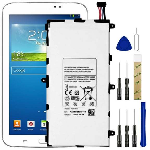 Replacement Battery T4000E For Samsung Galaxy Tab 3 7.0 P3210 Tool