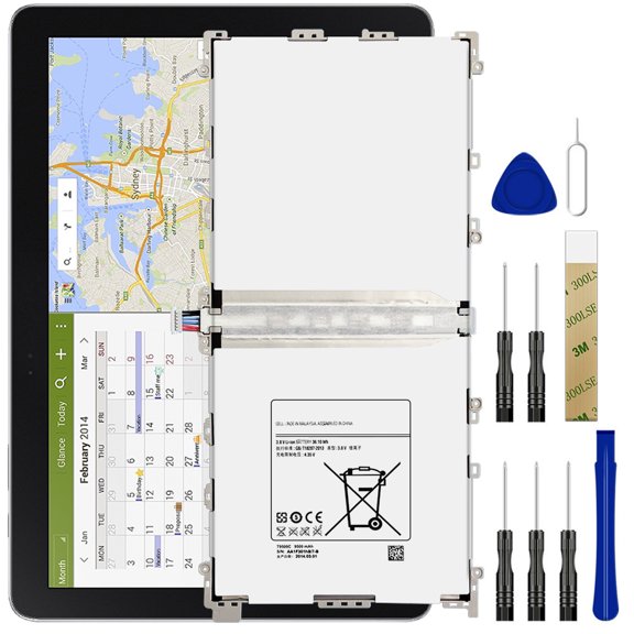 Replacement Battery T9500U T9500C T9500K T9500E For Samsung Galaxy Note Pro 12.2" SM-P900 Tool