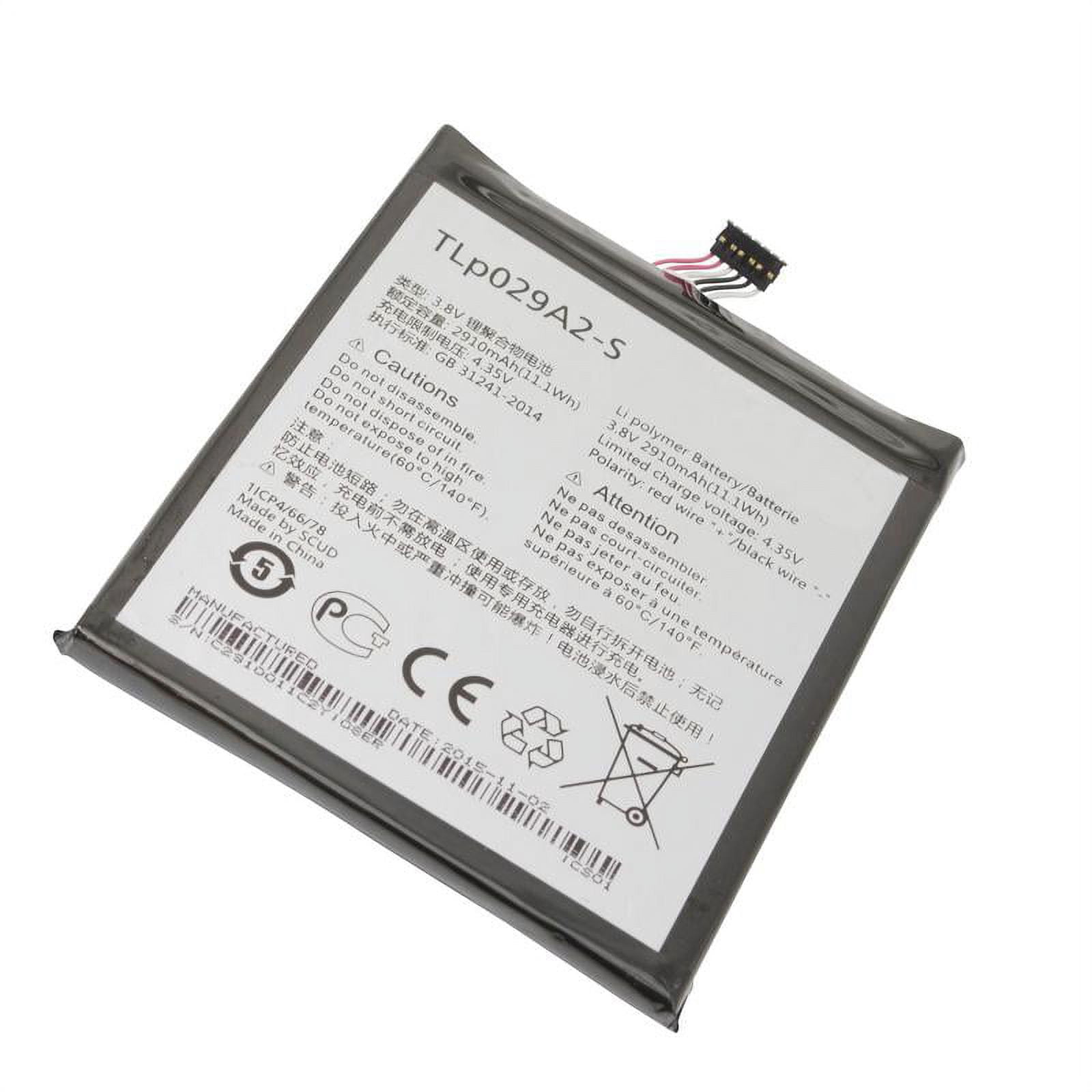 Cache Batterie Arrière Pour Alcatel One Touch Idol 3 5.5 - Référence T025, Neuf Sous Blister