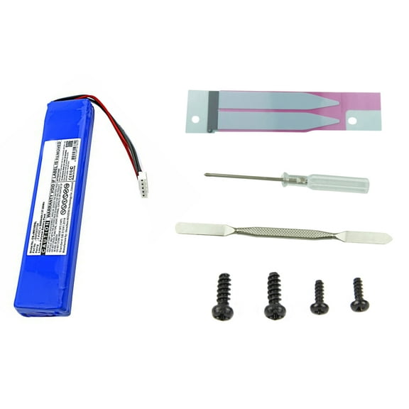 Replacement Battery + Tool + Screws for JBL Xtreme Extreme Portable Bluetooth Speaker 5000mAh Li-Polymer JBL GSP0931134 Repair Power