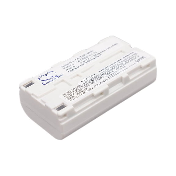 Replacement Battery for Topcon FC100,FC-100,FC-120,FC-200,FC2000,FC-2200,FC-2500,Field Controller FC100,Field Controller FC2000,GMS-2,PN:BT-30,BT-62Q,BT65Q,BT66Q,BT-66Q,3400mAh