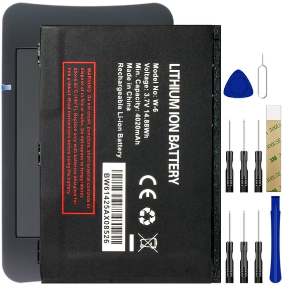 Replacement Battery W-6 For AT&T Netgear Unite Pro 781S WIFI Hotspot 4G LTE Mobile Tool