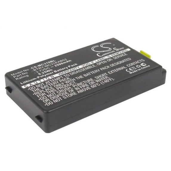 Replacement Battery for Zebra 82-127909-02,BTRY-MC31KAB02,BTRY-MC31KAB02-50,BTRY-MC3XKABOE,2500mAh