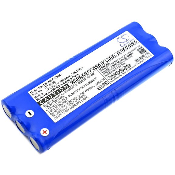 Replacement Battery for AMX Panjam,Phast VPT-CP,VPN-CP,PN:57-0962,3500mAh