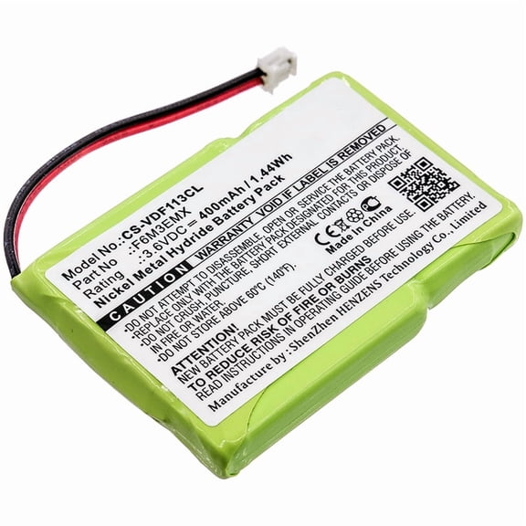 Replacement Battery for AT&T600700,400mAh