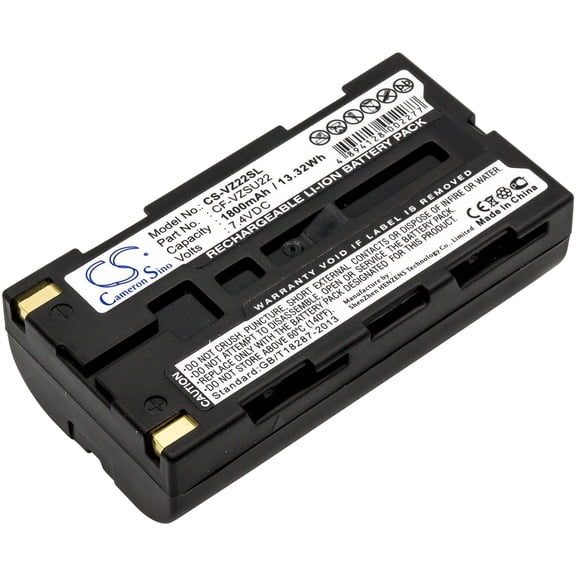 Replacement Battery for AVIO R300ZD,TVS-200EX,TVS-500EX,1800mAh