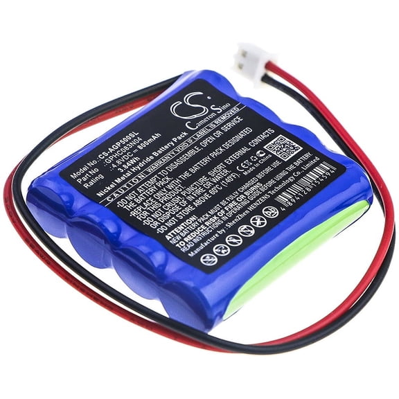 Replacement Battery for Algol ZP-500N,PN:GPHC083N04,800mAh