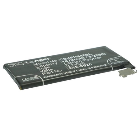 Replacement Battery for Apple iPhone 4G,iPhone 4G 16GB,iPhone 4G 32GB,616-0512,616-0520,616-0521,GB-S10-423482-0100,1420mAh,Mobile Phone battery