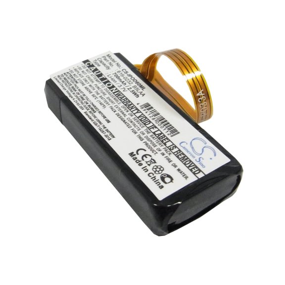 Replacement Battery for Apple iPod Video 60GB MA147X/A,iPOD Video 80G,iPOD Video MA003LL/A,iPOD Video MA147LL/A,700mAh