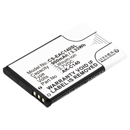 Replacement Battery for Artfone C3,CF241A,CS181,CS181A,900mAh