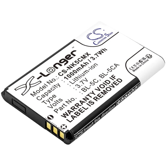 Replacement Battery for BANNO GT03B,1000mAh,Mobile Phone battery