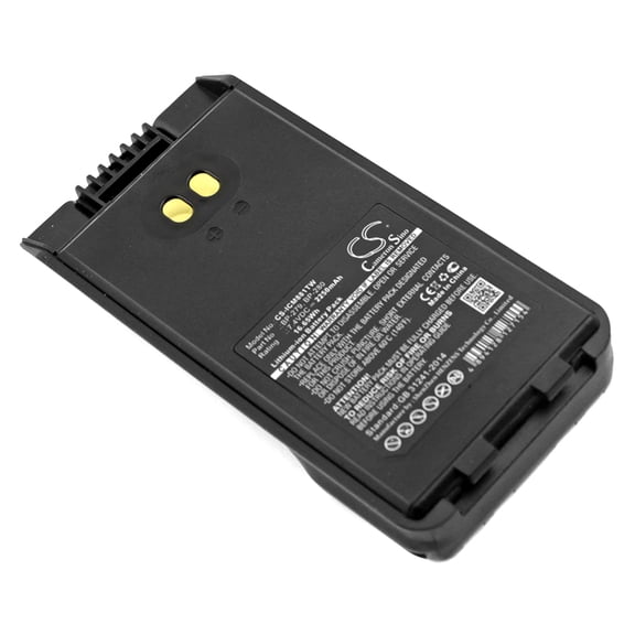 Replacement Battery for BearCom BC1000,7.4V/2250mAh