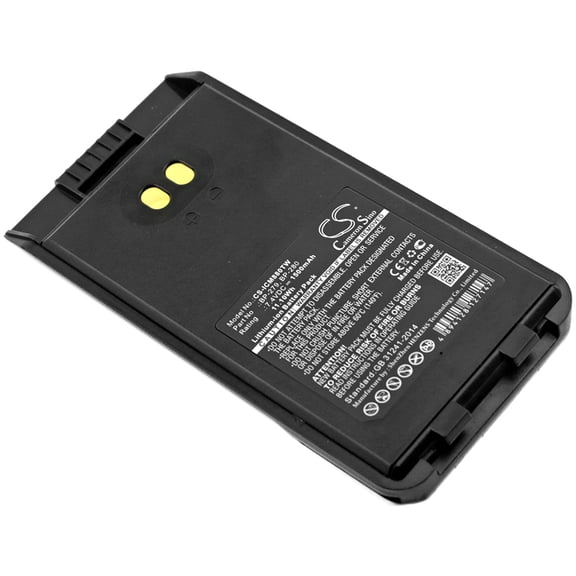 Replacement Battery for BearCom BC1000,IC-F1000,IC-F1000S,IC-F1000T,IC-F2000,IC-F2000S,IC-F2000T,PN:BC1000,7.4V/1500mAh