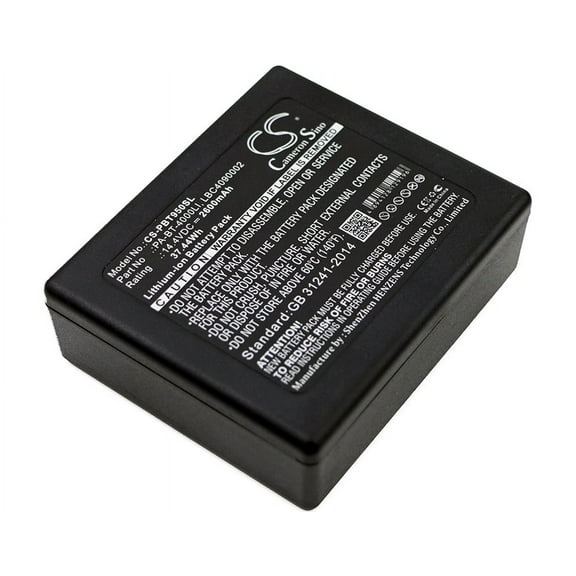 Replacement Battery for Brother P touch P 950 NW RuggedJet RJ,PA-BB-001,PA-BB-002,PT-D800W,PT-E800T/TK,PT-E850TKW,PTP900W,PT-P900W,PTP950NW,2600mAh