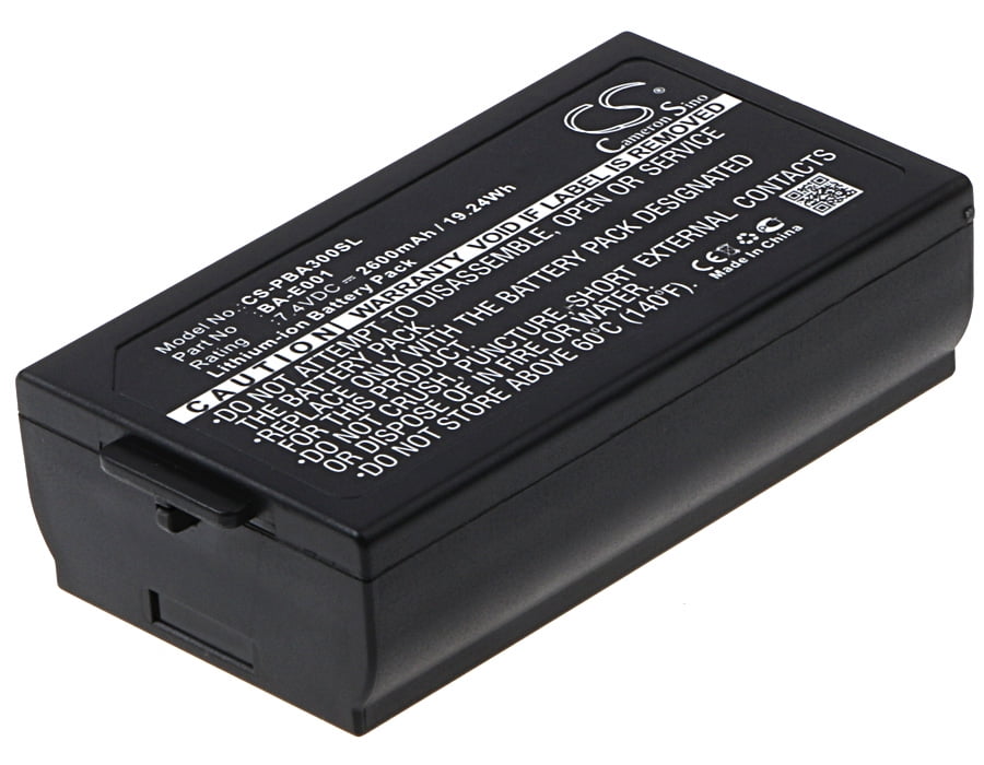 Replacement Battery for Brother PT-E300,PT-E500,PT-E550W,PT-H300,PT-H300LI,PT-H500LI,P-touch H300/LI,PT-P750W,PN:BA-E001/PJ7,2600mAh