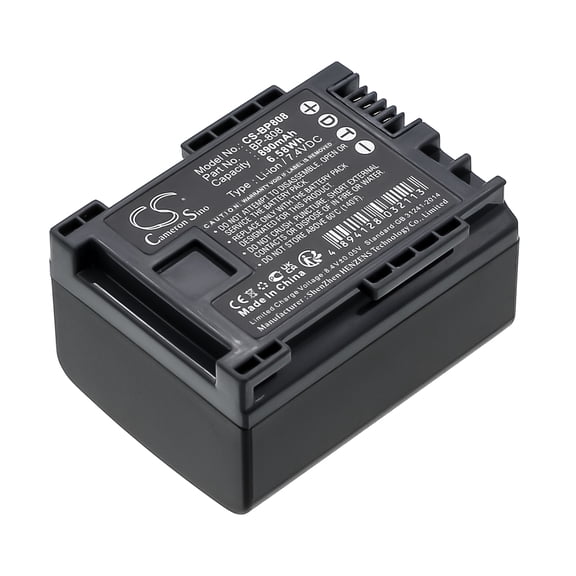 Replacement Battery for Canon 2740B002,BP-808,890mAh