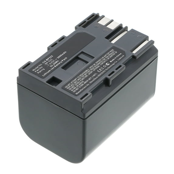 Replacement Battery for Canon BP-522,3000mAh
