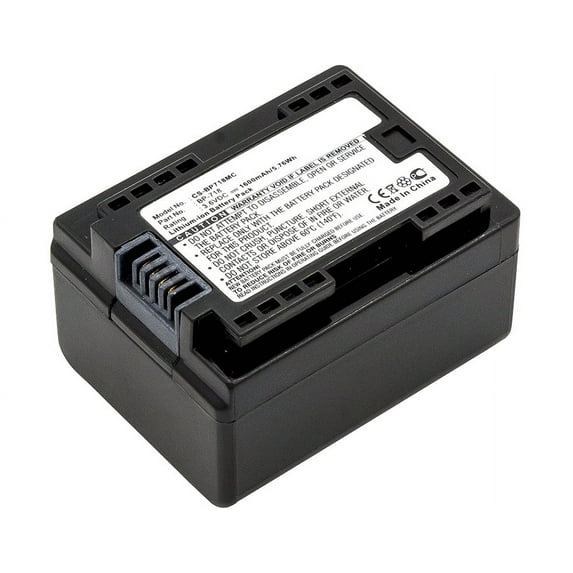 Replacement Battery for Canon VIXIA HF M506,VIXIA HF M52,VIXIA HF R30,VIXIA HF R300,VIXIA HF R32,VIXIA HF R800,BP-718,3.6V/1600mAh