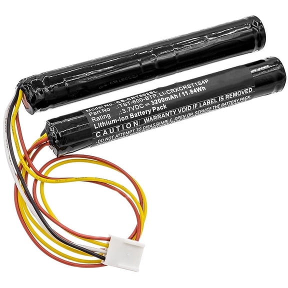 Replacement Battery for Crestron LI-CRXCRST1S4P,TST-600-BTP,3.7V/3200mAh